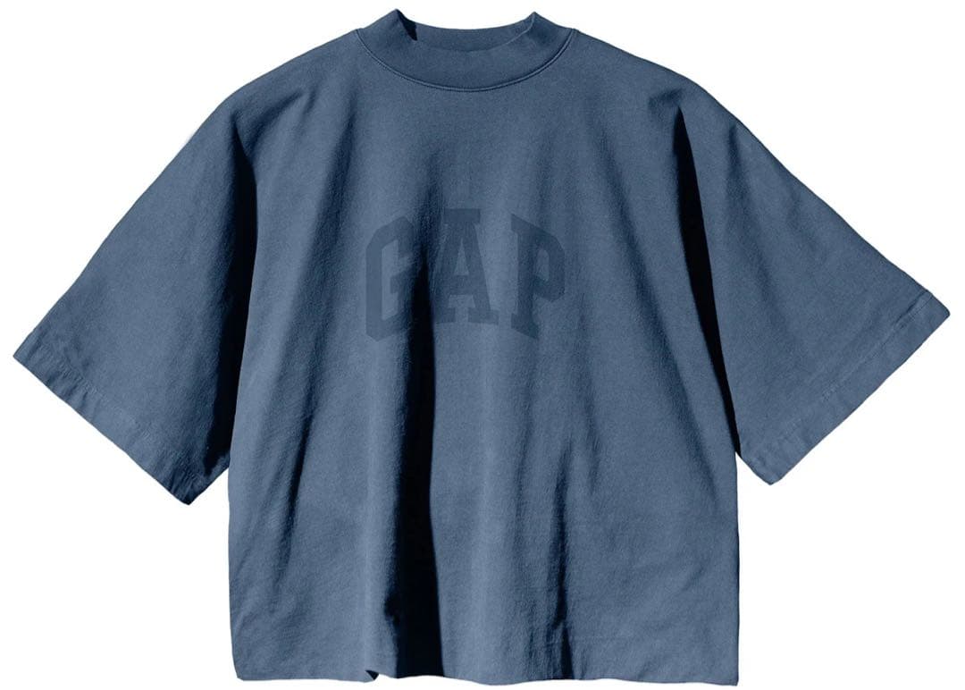 トップス YEEZY GAP Dove 3/4 Sleeve Tee DARK BLUE