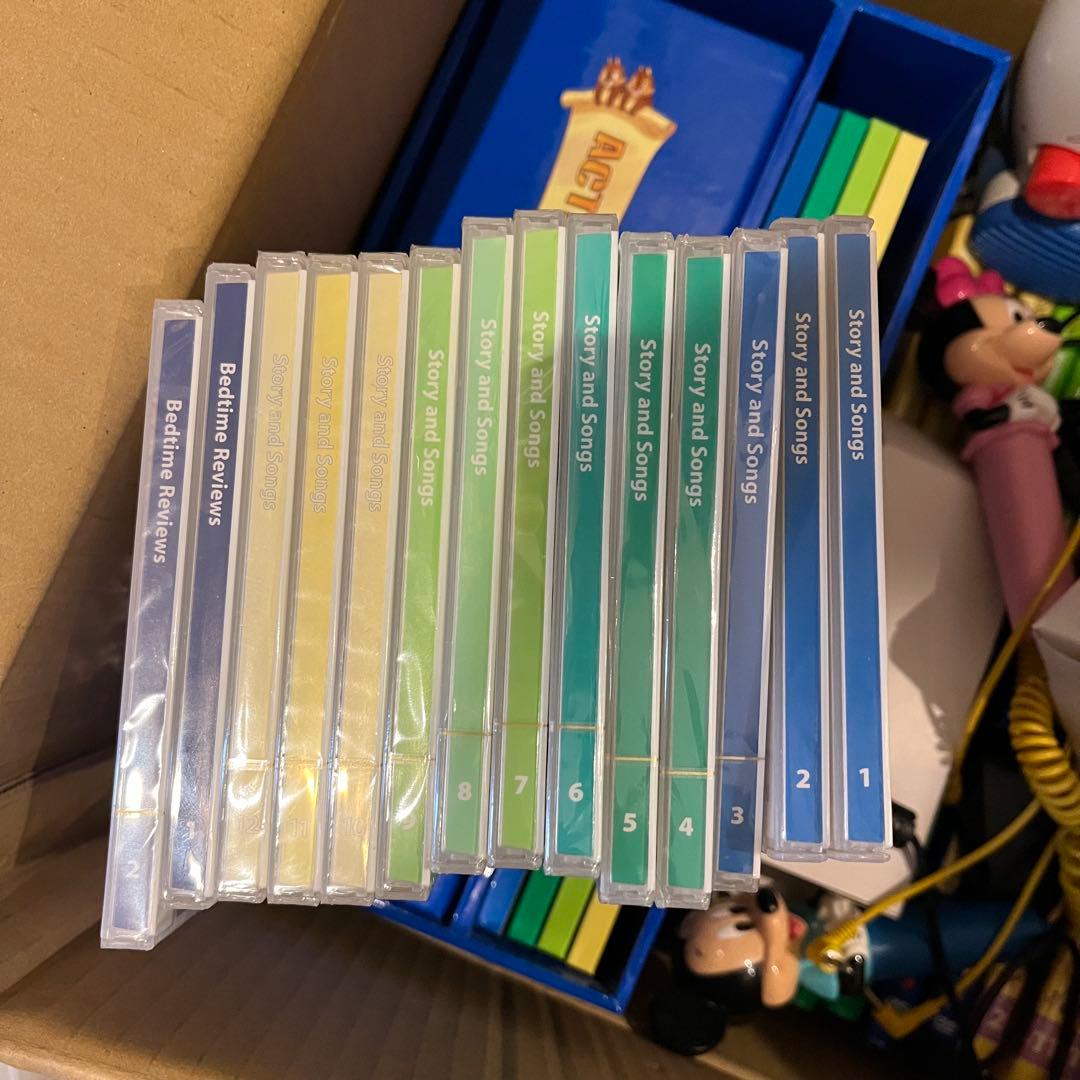 ダンボール売り ゲリラセール まとめ売り お買い得 DVD DWE ディズニー