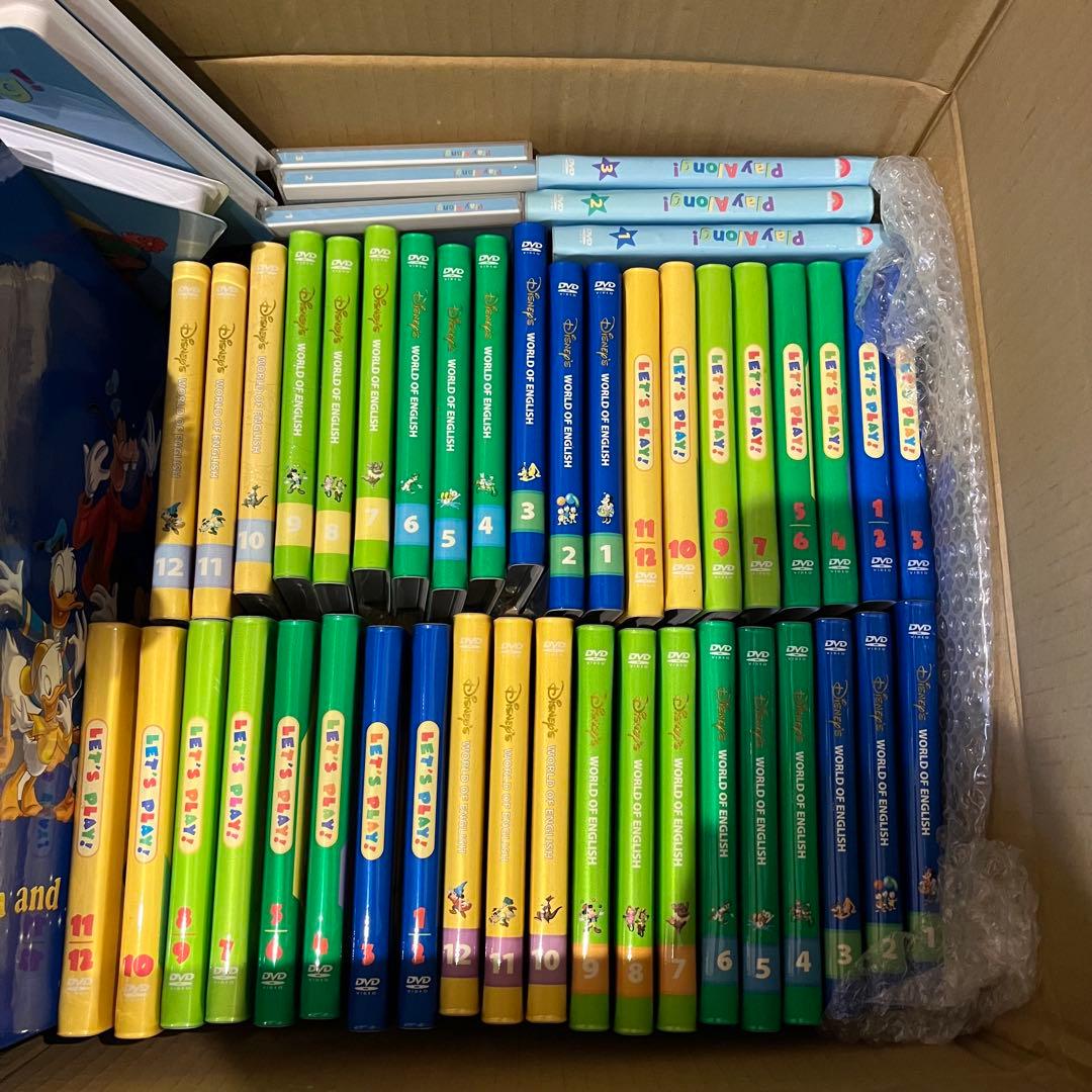 ダンボール売り ゲリラセール まとめ売り お買い得 DVD DWE ディズニー