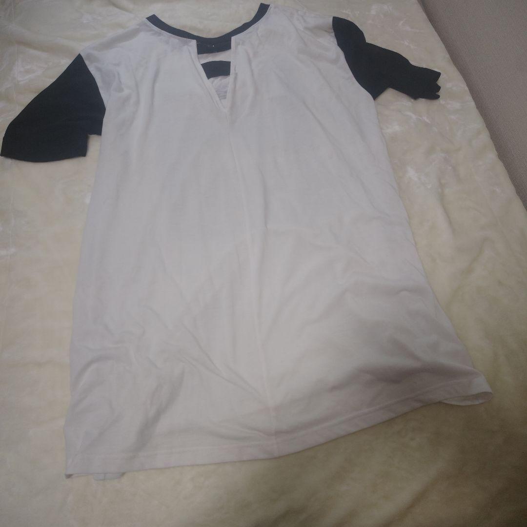 【人気☆SEX POT ReVeNGe】白　黒　浮世絵Tシャツ　サイズF