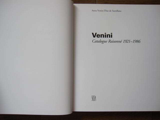 アート・デザイン・音楽 Venini Catalogue Raisonne 1921-1986