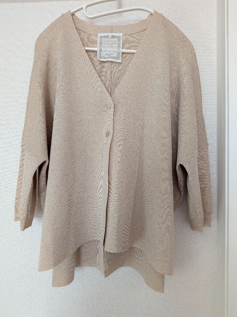 新品 ビアズリー サラッとカーディガン