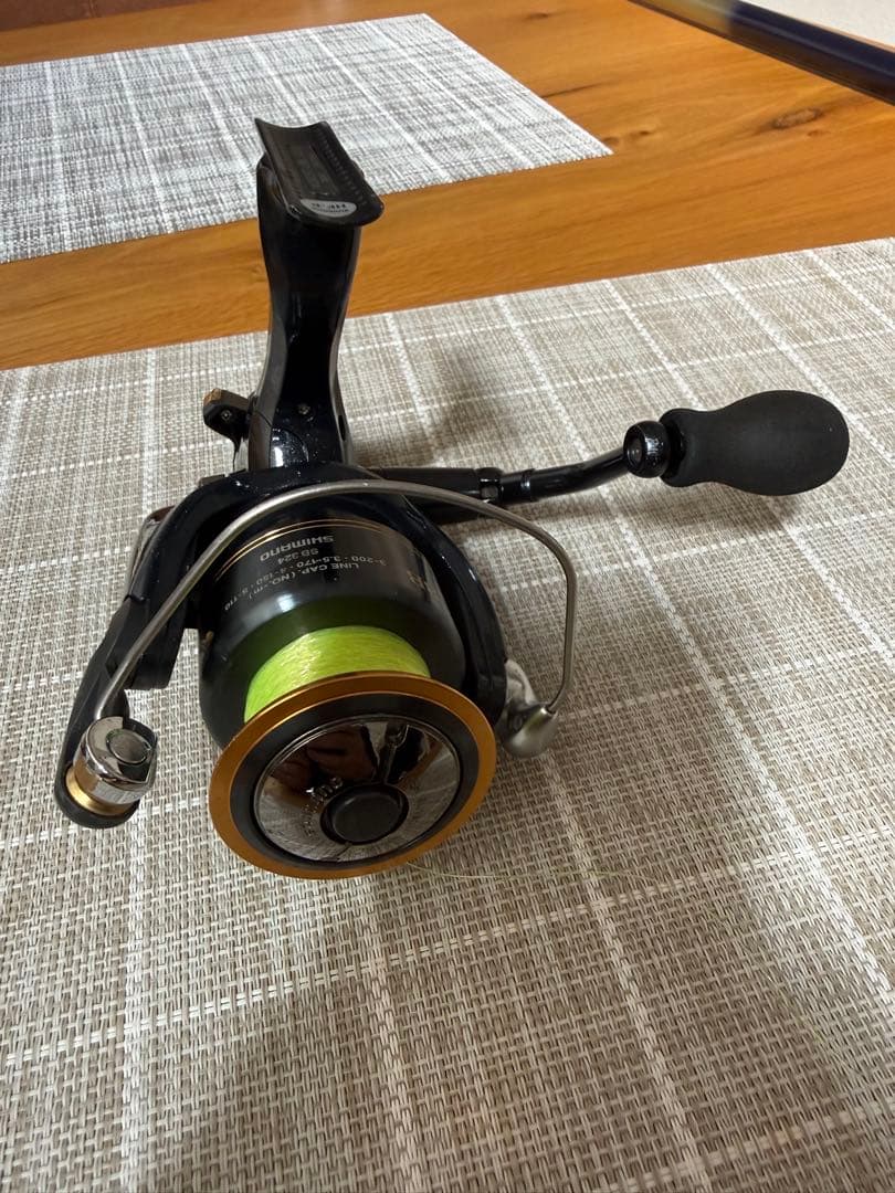 シマノ　アオリスタBB 4000 リール　磯竿3-450 アオリイカ　ヤエン