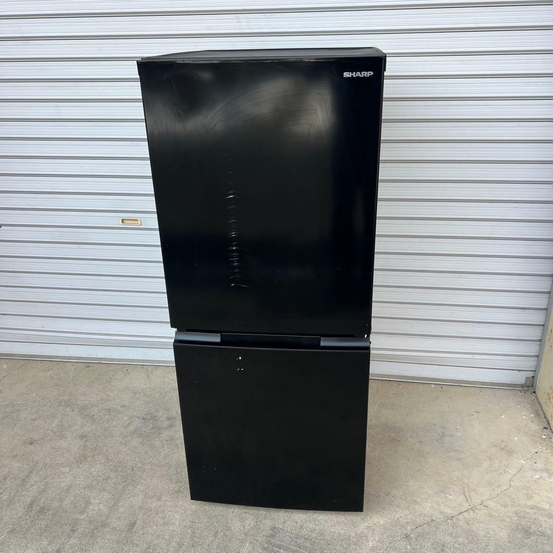 送料込★シャープ152L 2ドア冷凍冷蔵庫 SJ-15E2-B 2023年