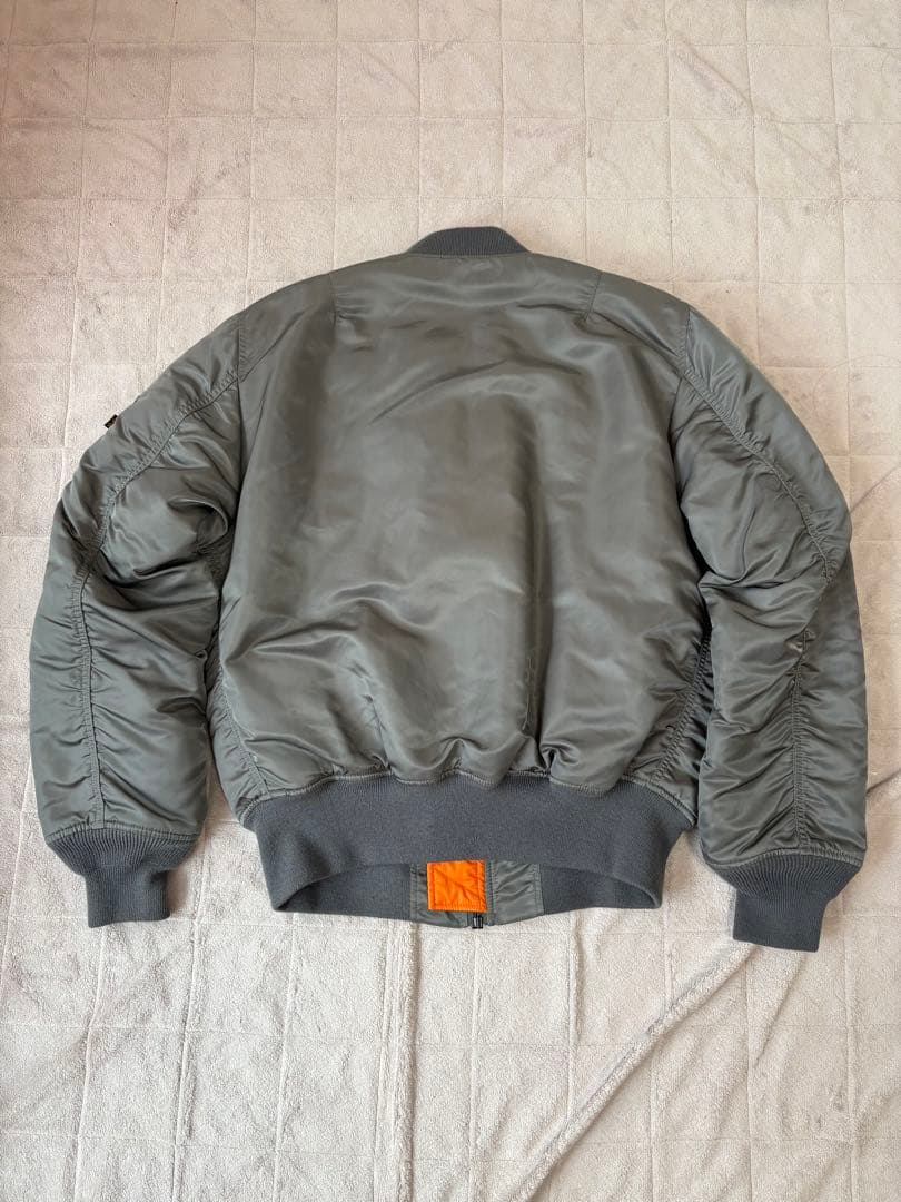 【希少！美品】ALPHA MA-1フライトジャケット カーキ Mサイズ