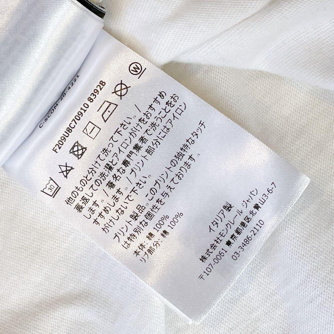 モンクレール Tシャツ フラグメント 藤原ヒロシ L