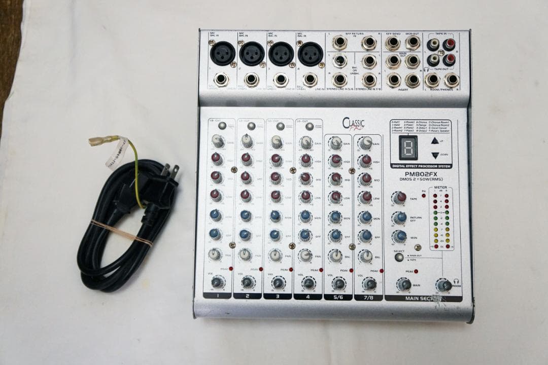 CLASSIC PRO クラシックプロ PM602FX パワードミキサー