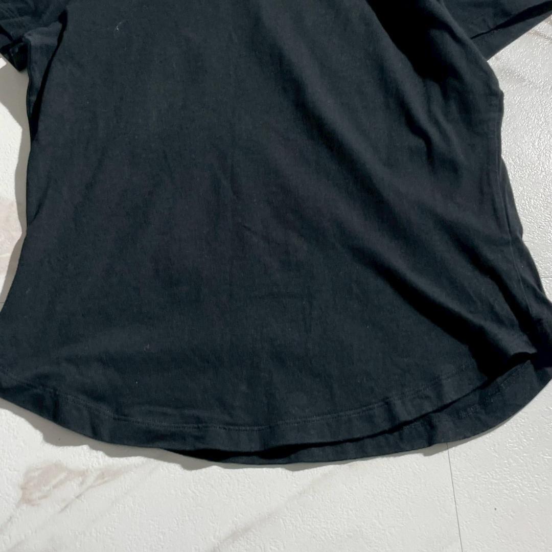 ヴィヴィアンウエストウッド　ミニ　Tシャツ　オーブ刺繍　タイトフィット　 黒