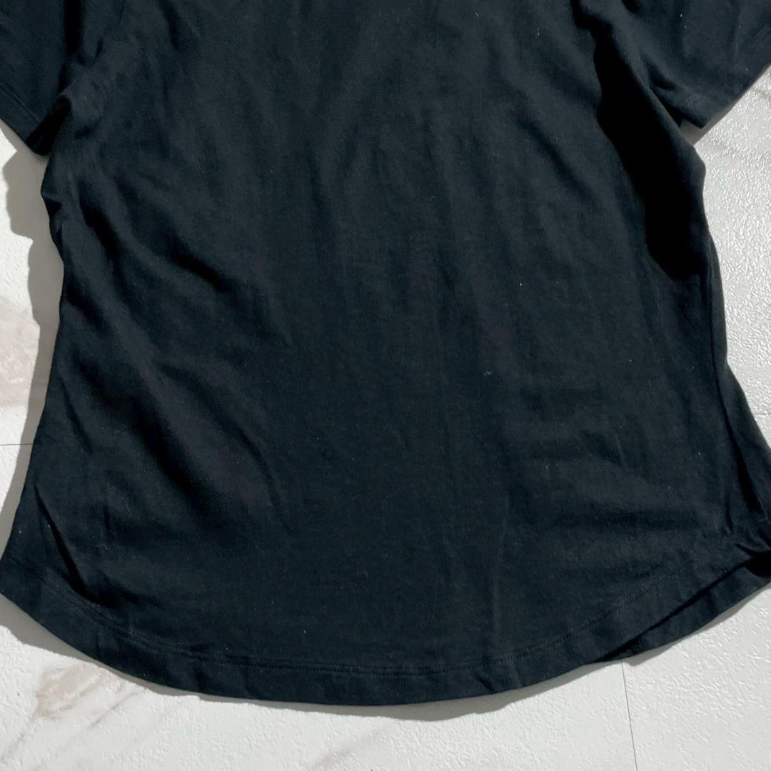 ヴィヴィアンウエストウッド　ミニ　Tシャツ　オーブ刺繍　タイトフィット　 黒