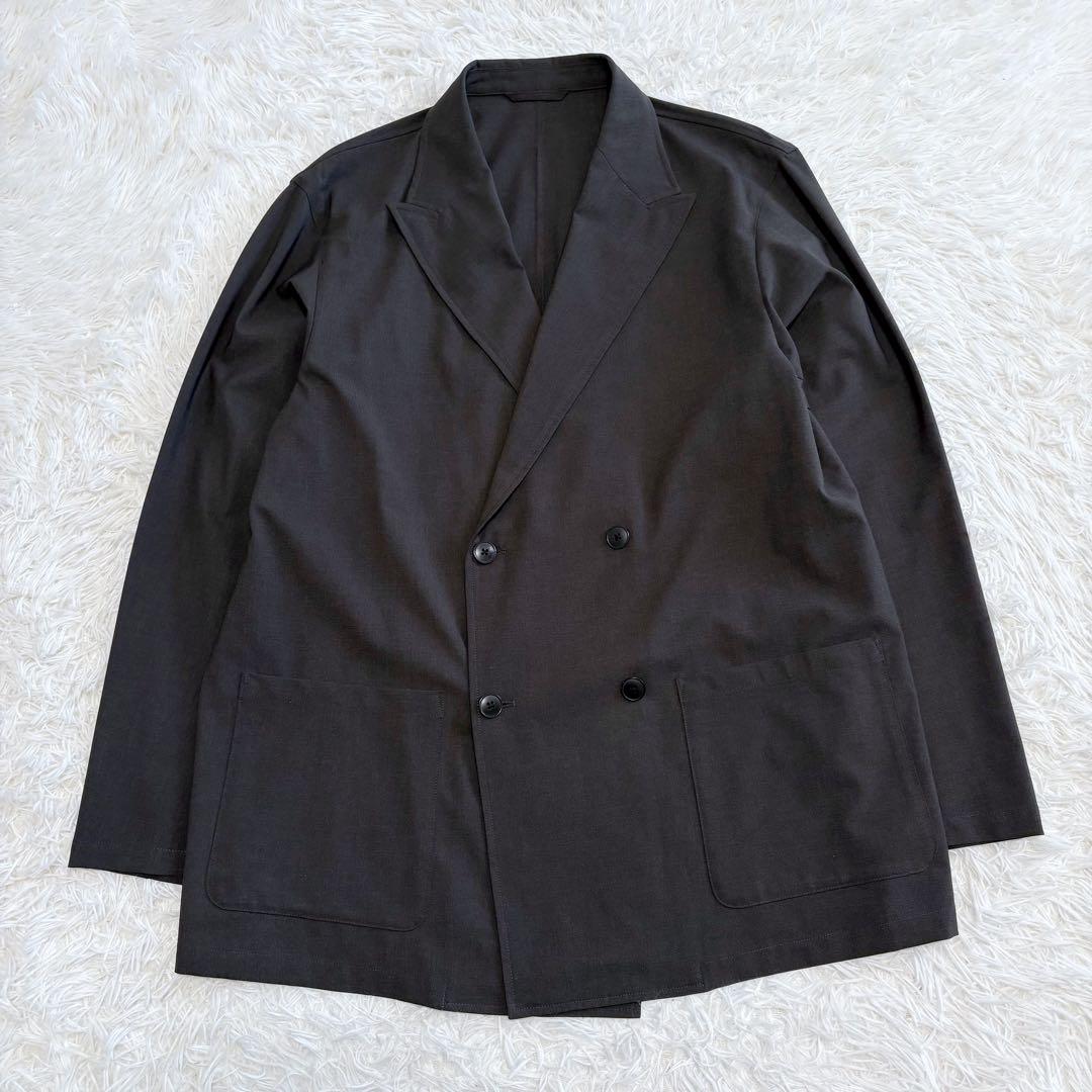 極美品 スティーブンアラン ダブルブレスト ダークグレー XL