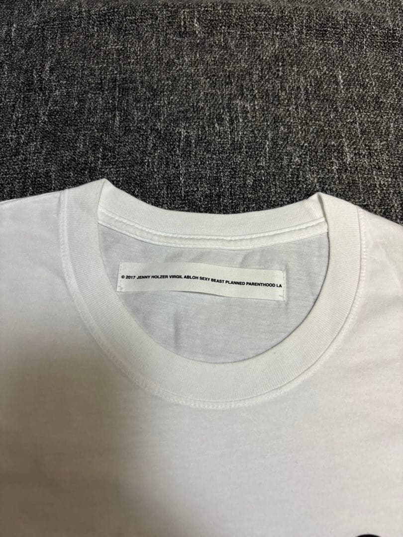 Jenny Holzer x Virgil Abloh Tシャツ Mサイズ