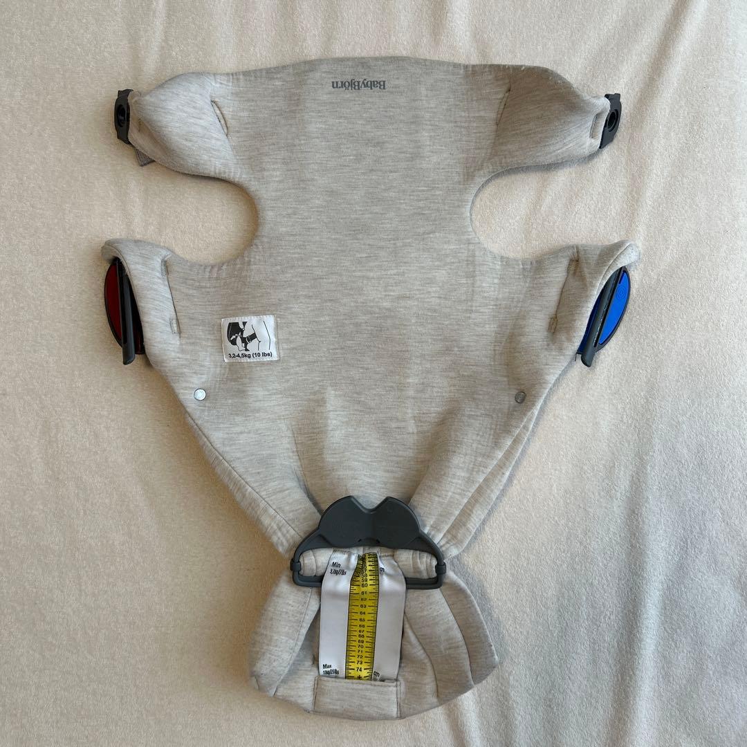 送料込みBabyBjörn ベビーキャリア ミニ ライトベージュ　3Dジャージー
