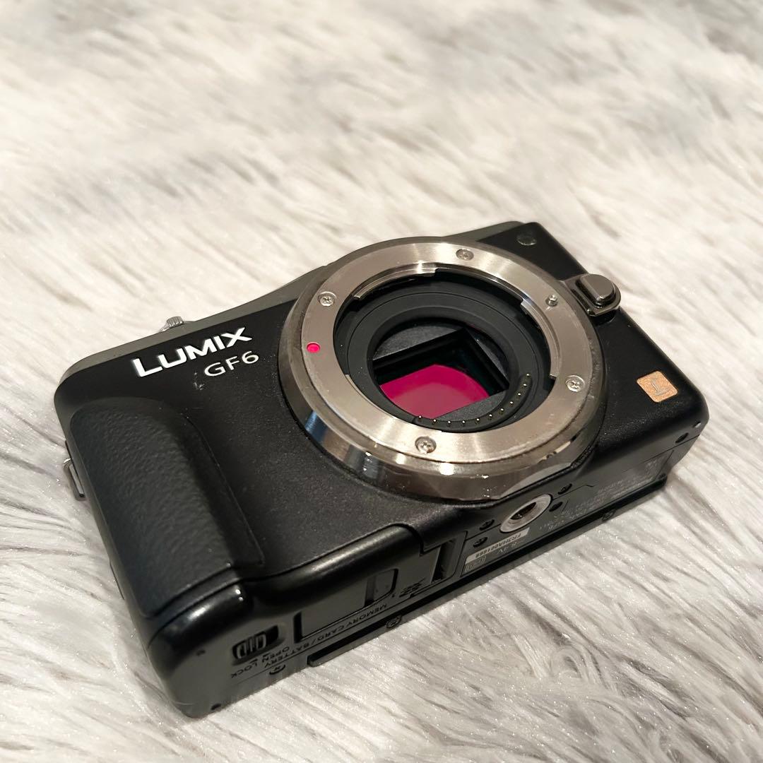 【完動品】Panasonic DMC-GF6X ミラーレスカメラ 14-42mm