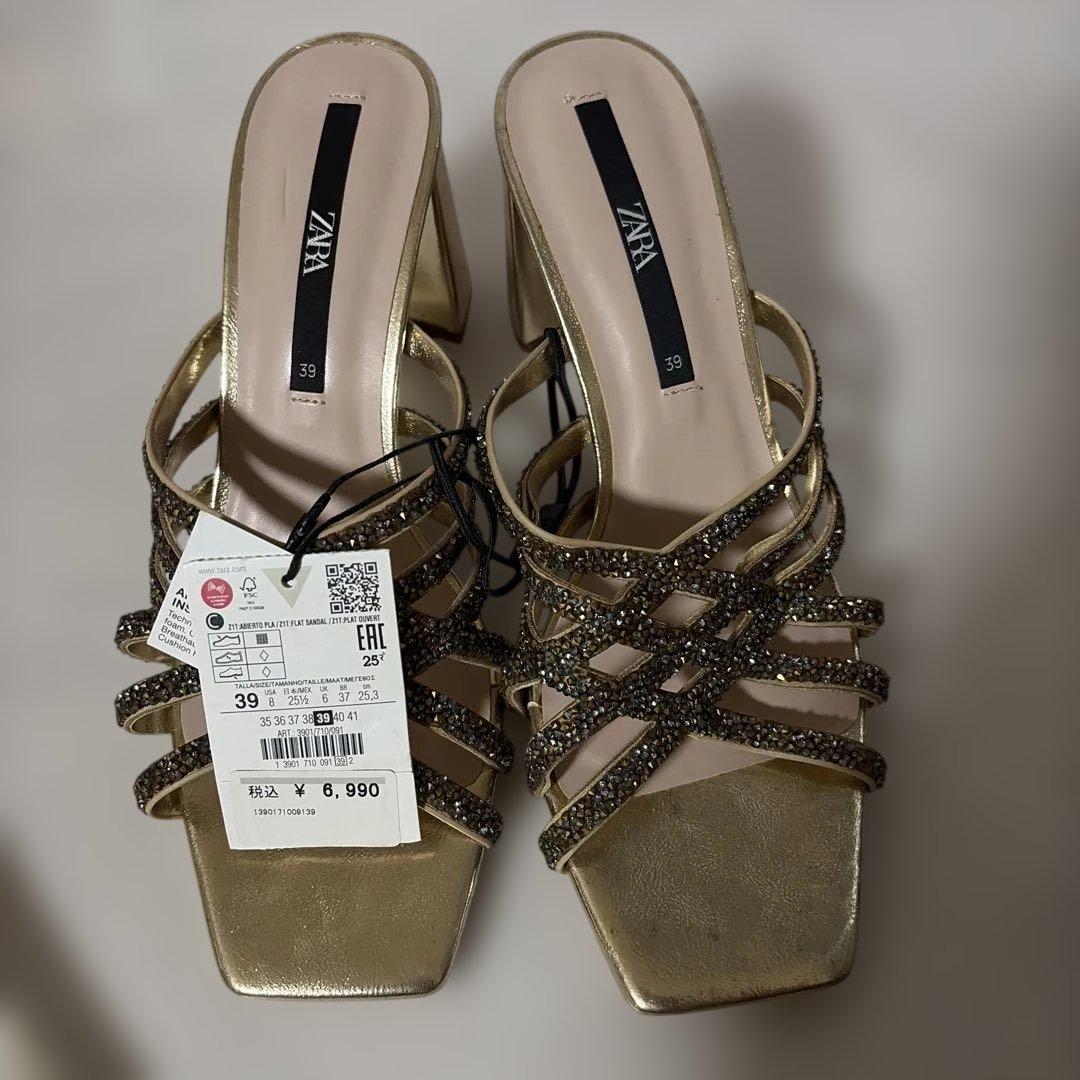 タイムセール！！ZARA　ザラ　シューズセット　３９ 40のセット