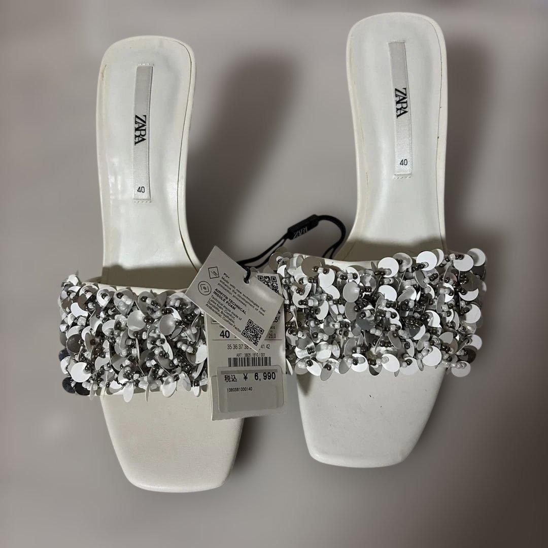 タイムセール！！ZARA　ザラ　シューズセット　３９ 40のセット