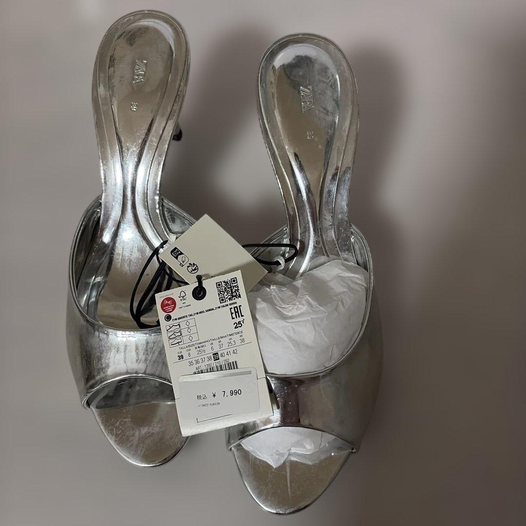 タイムセール！！ZARA　ザラ　シューズセット　３９ 40のセット