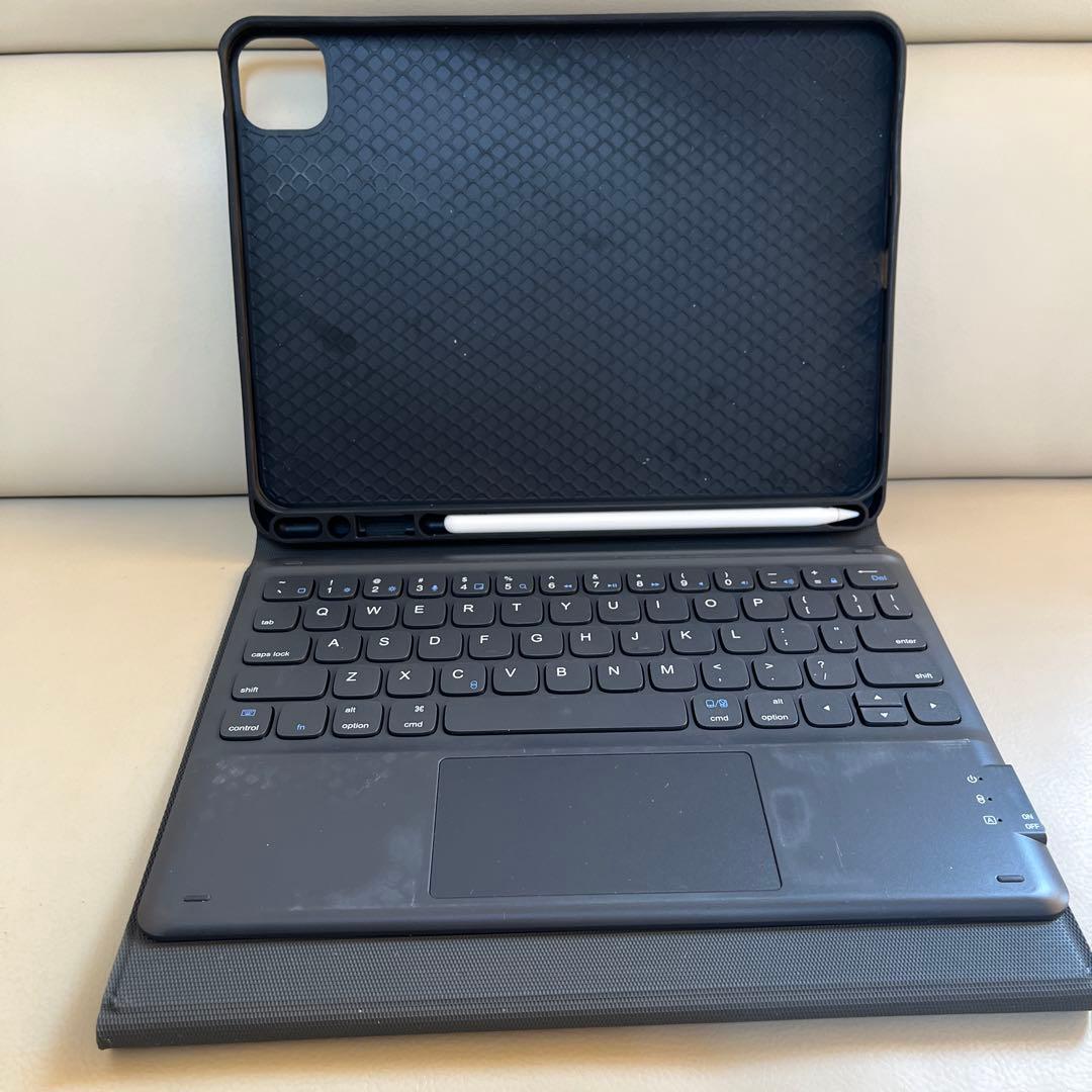 Apple iPad Air スペースグレー 本体　ペン　キーボードケースセット