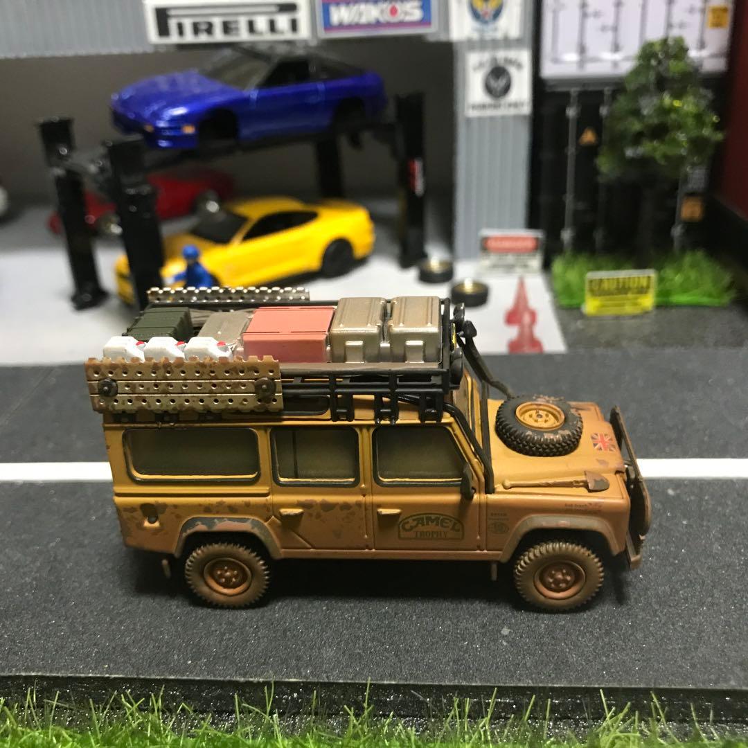 MINI GT 1/64 ランドローバー ディフェンダー キャメル　ウェザリング