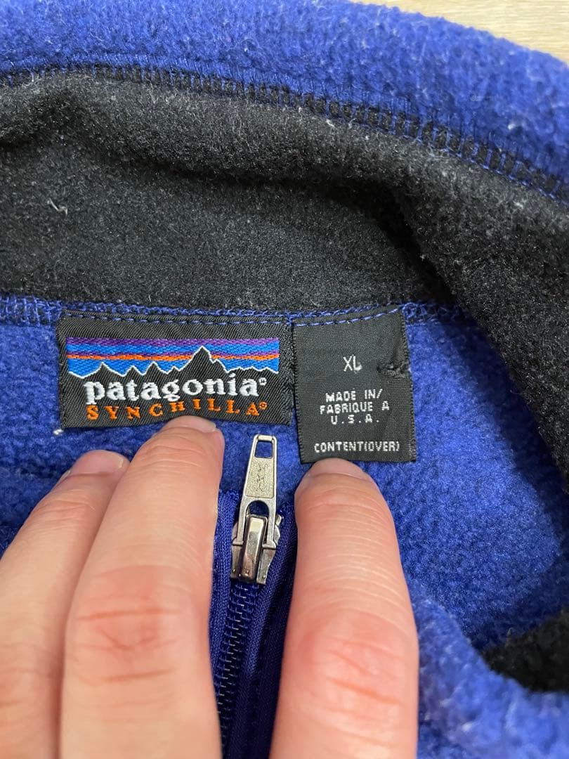 patagonia シンチラベスト ブルー