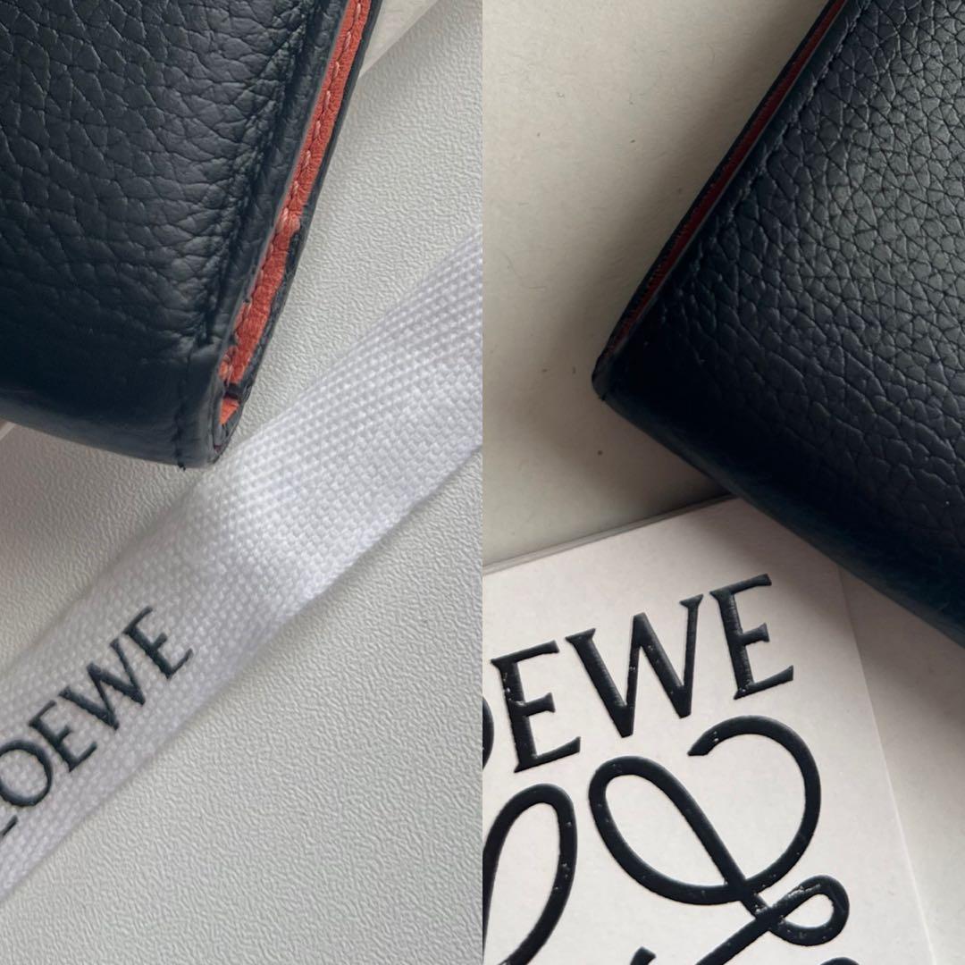 120 極上美品 LOEWE ロエベ 2つ折り財布