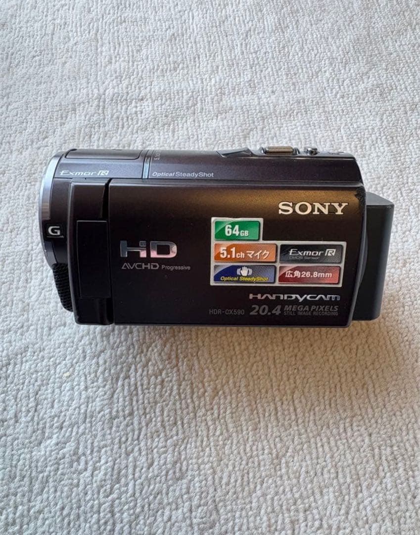 SONY HDR-CX590ビデオカメラ 本体