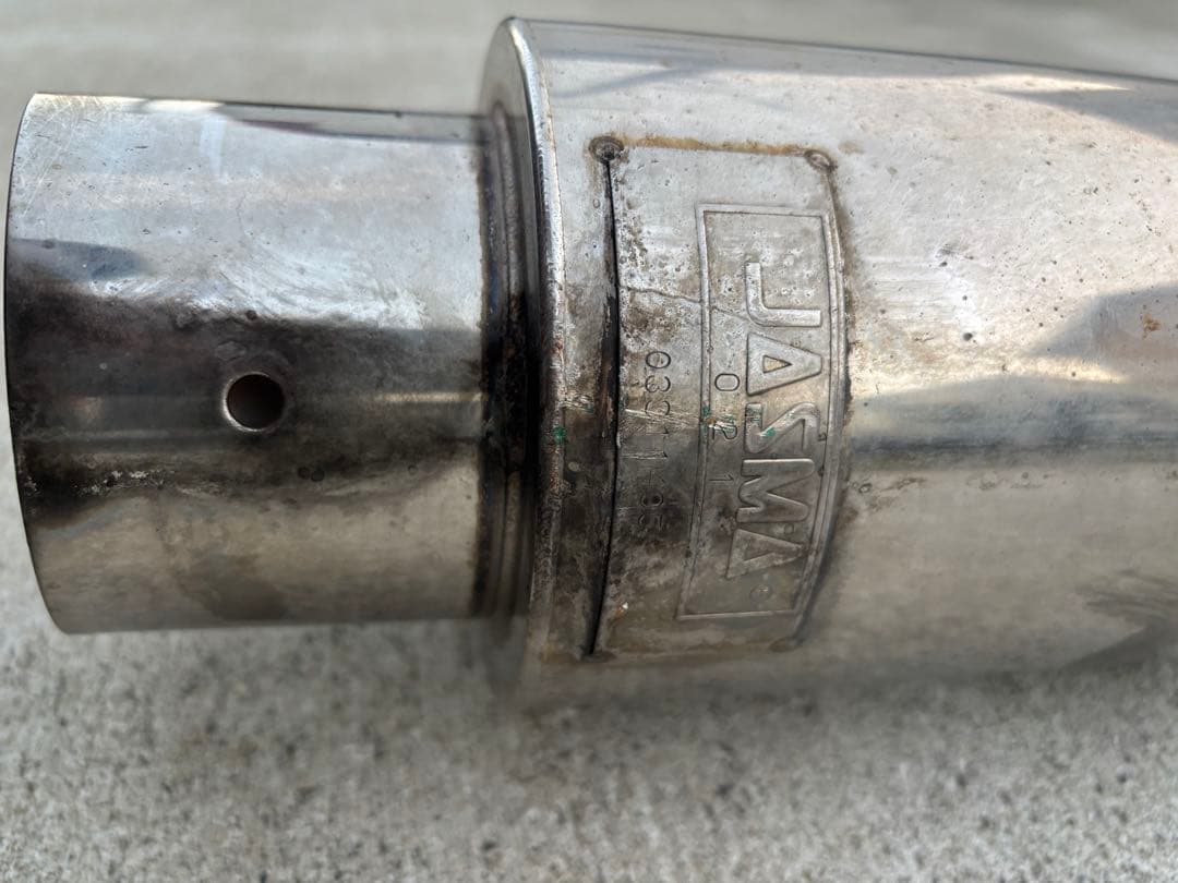 ダイハツ ミラ ムーヴ L275 L175 砲弾形状 マフラー メーカー不明