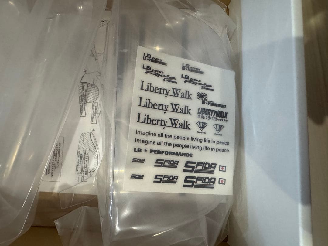 SFIDA 1/10 RC LB★WORKS 458 BODY KIT