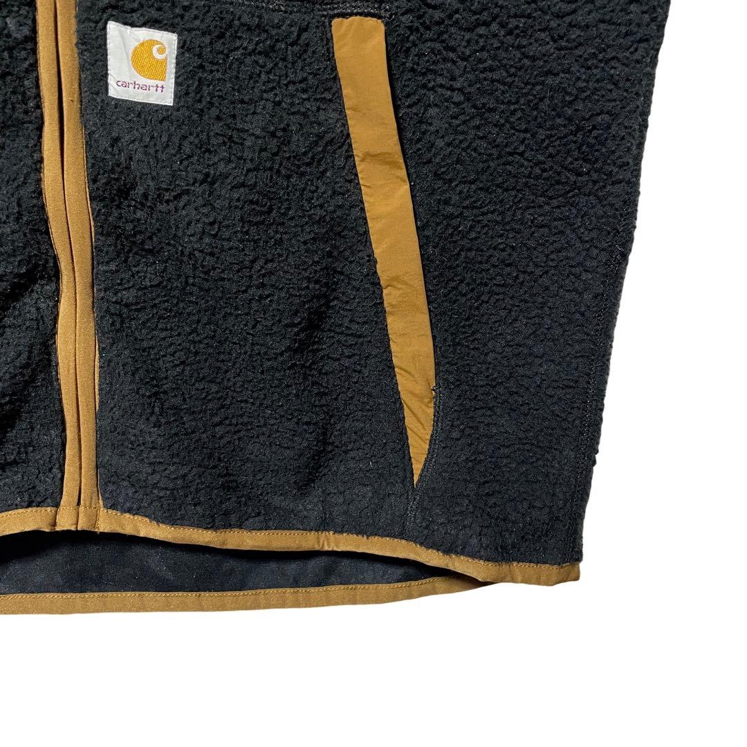 し*め様 Carhartt カーハート ボア フリースベスト ジップアップ L