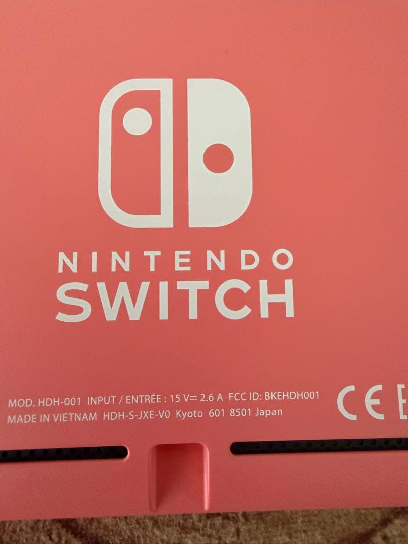 Nintendo Switch Lite コーラルピンク本体のみ　箱無し