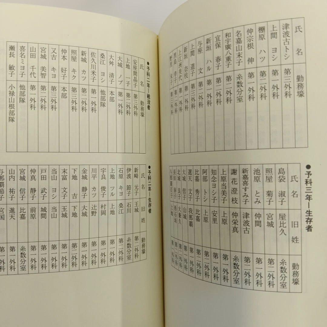 閃光の中で 沖縄陸軍病院の証言 具志八重　長田紀春編 ニライ社　ひめゆり平和館