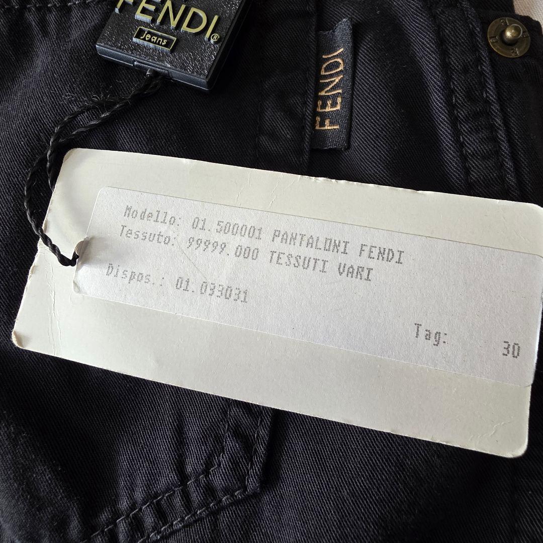 【新品未使用】FENDI Jeans 90s ヴィンテージ ブラックデニム