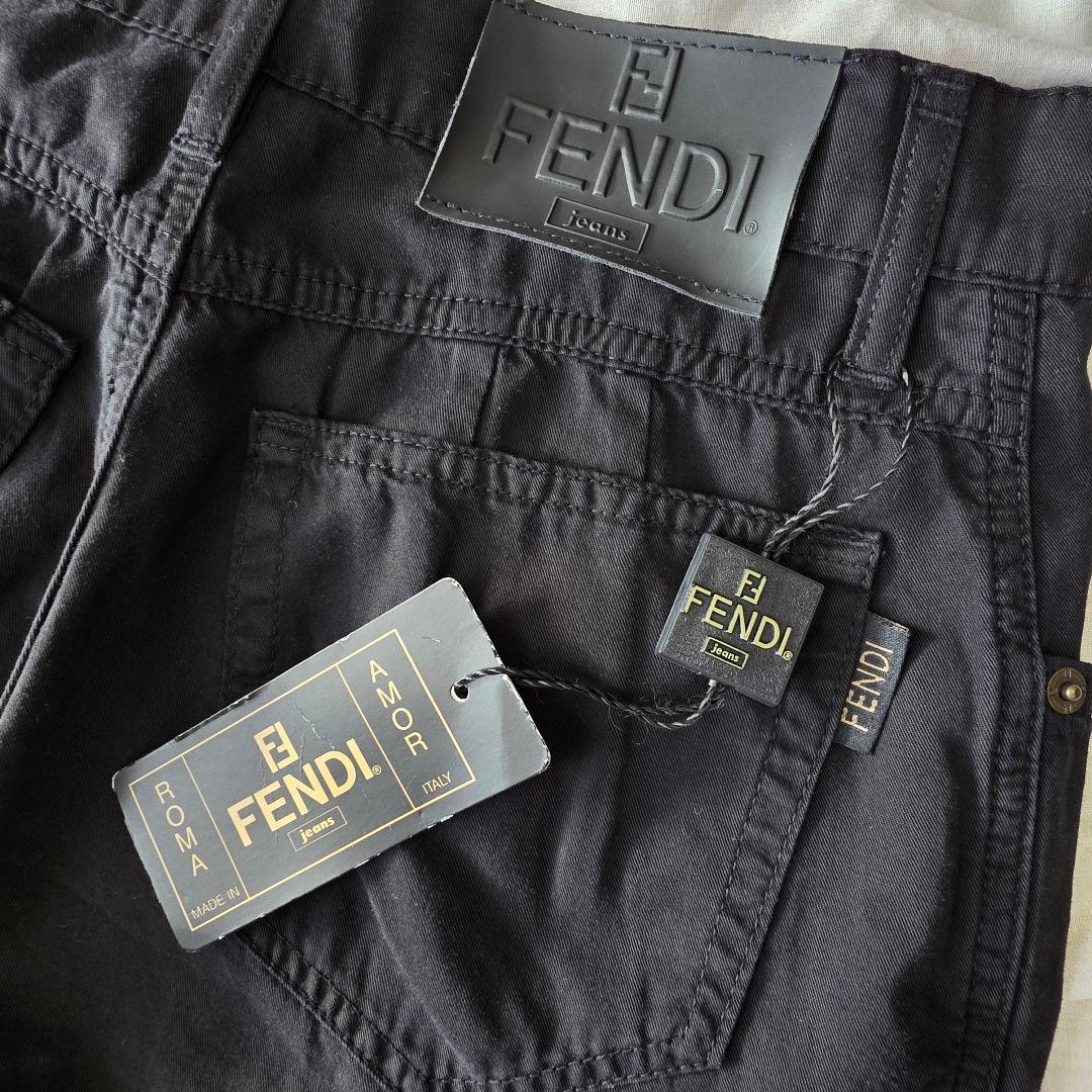 【新品未使用】FENDI Jeans 90s ヴィンテージ ブラックデニム