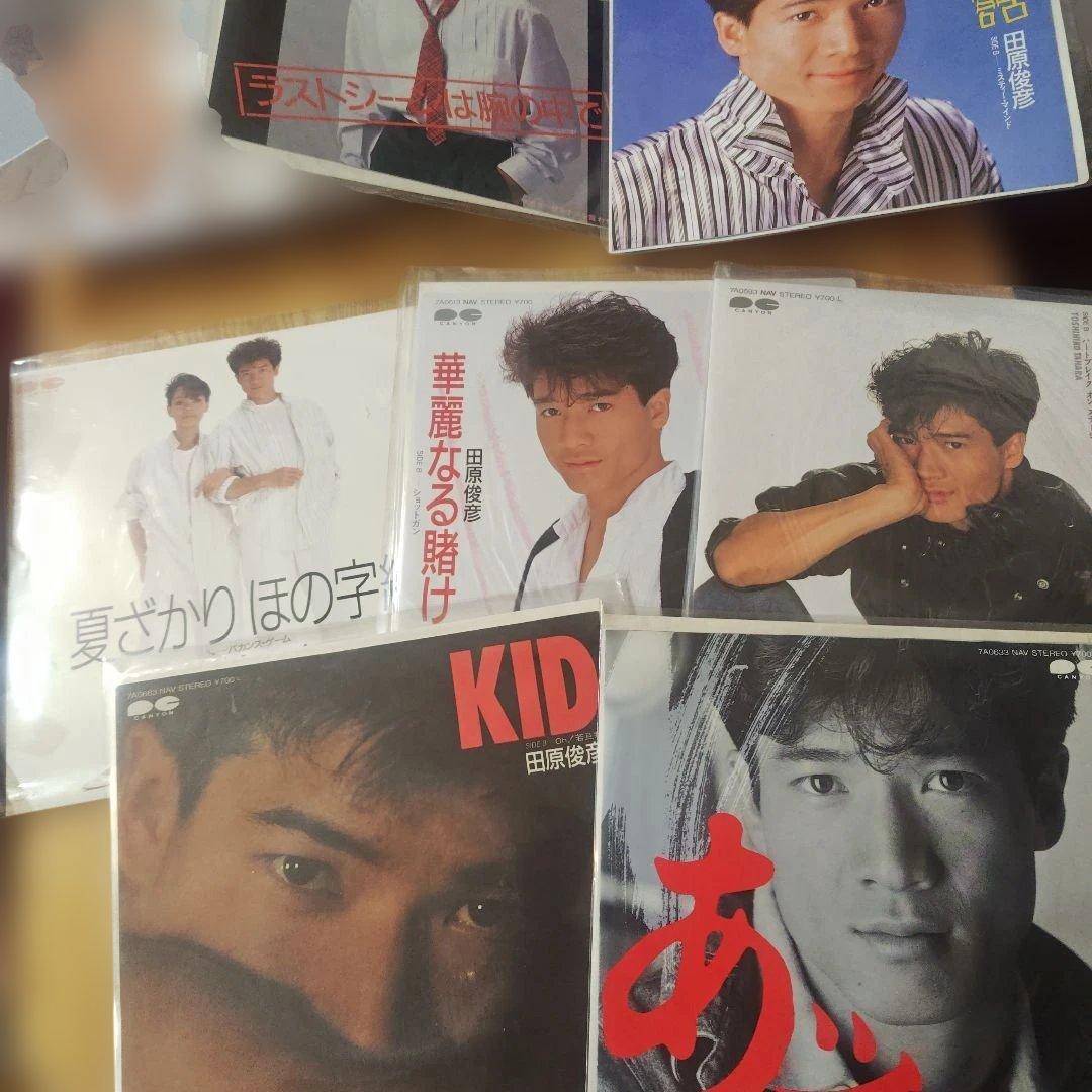 田原俊彦シングルレコード枚セット① EPコレクション