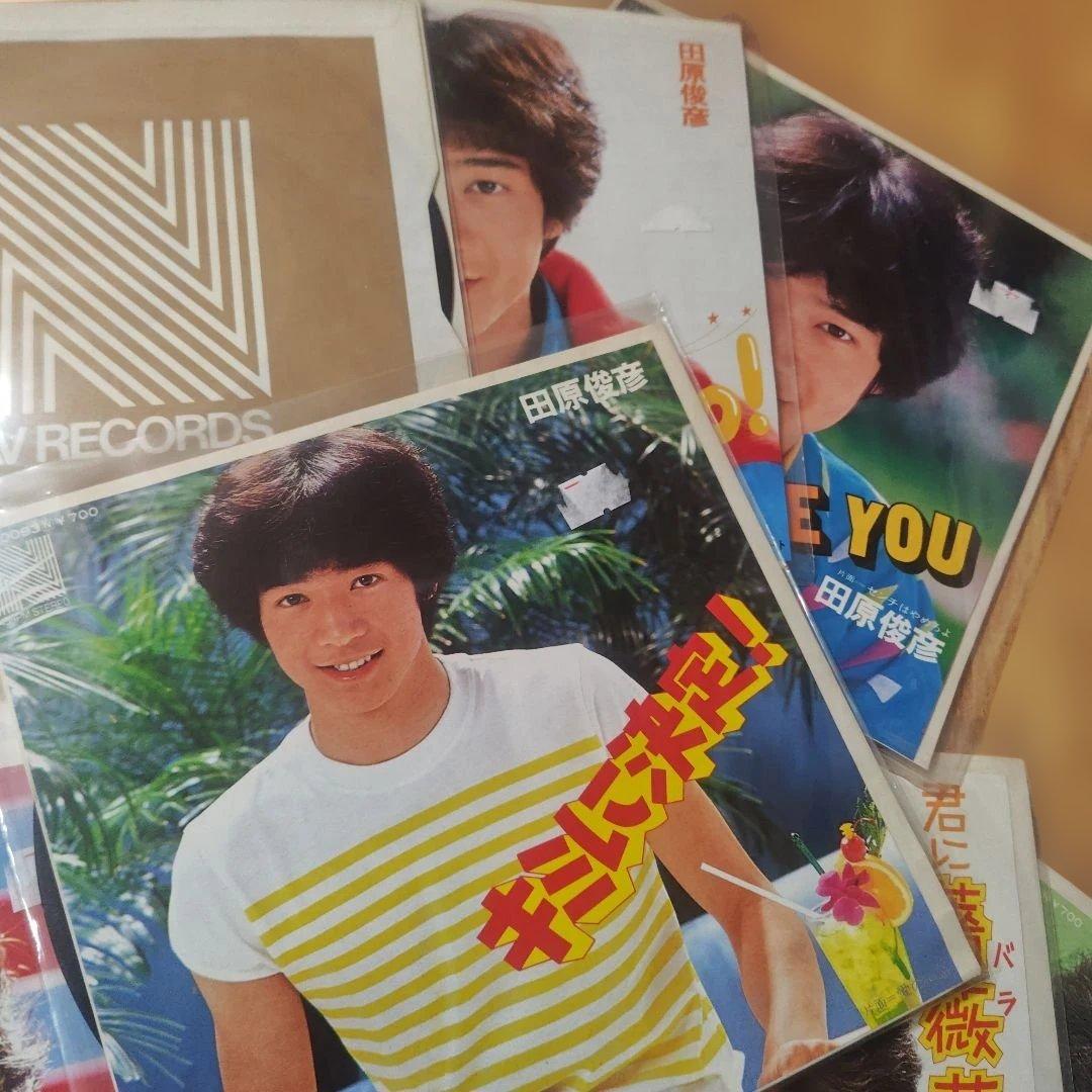 田原俊彦シングルレコード枚セット① EPコレクション