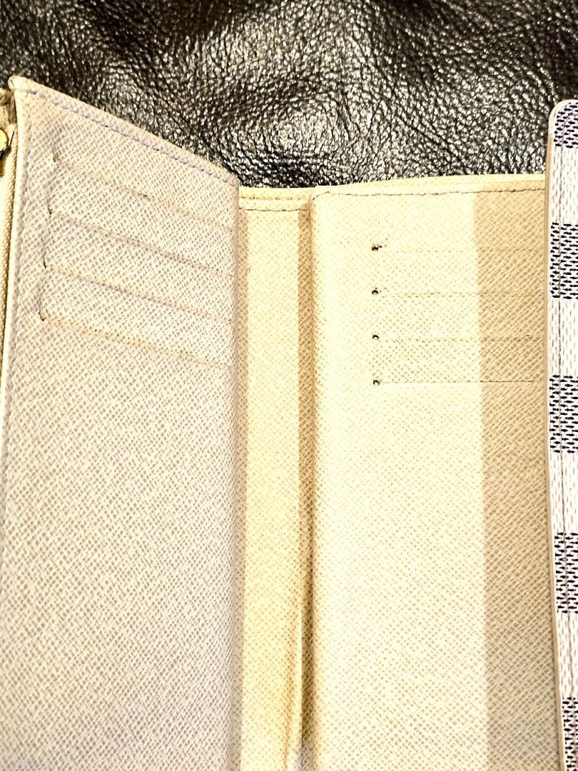 【LOUIS VUITTON 】ダミエ アズール アレクサンドラ 三つ折り財布