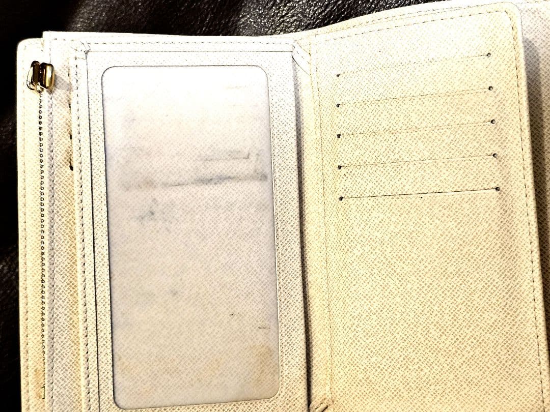 【LOUIS VUITTON 】ダミエ アズール アレクサンドラ 三つ折り財布