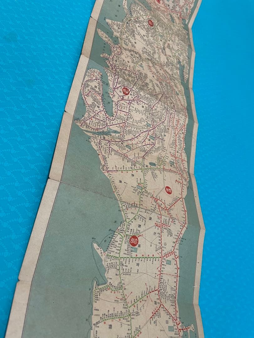 鉄道路線図　貨物事務用