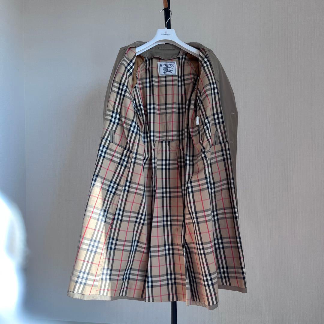 【美品】Burberrys トレンチコート ノバチェックウールライナー付き