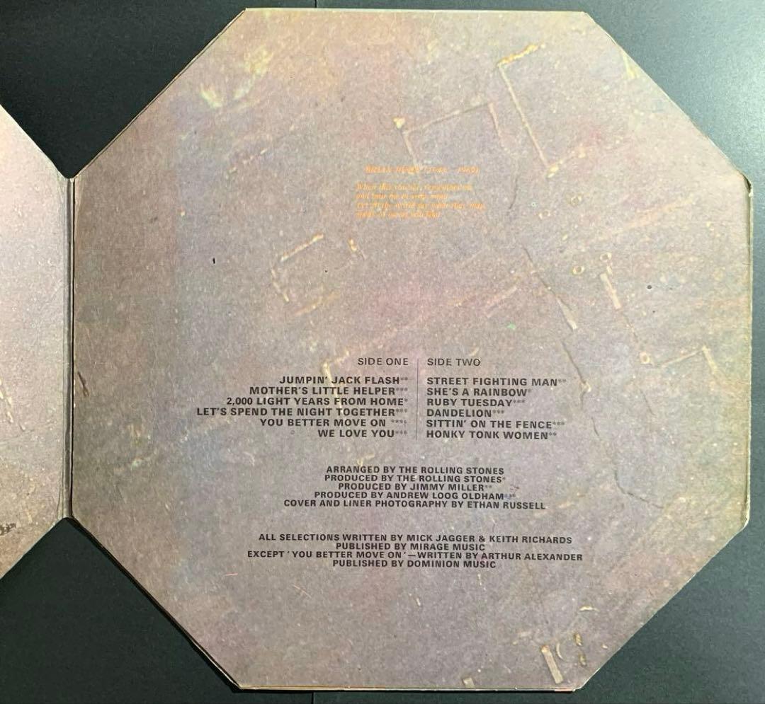 Rolling Stones / Through The Past UK盤LP