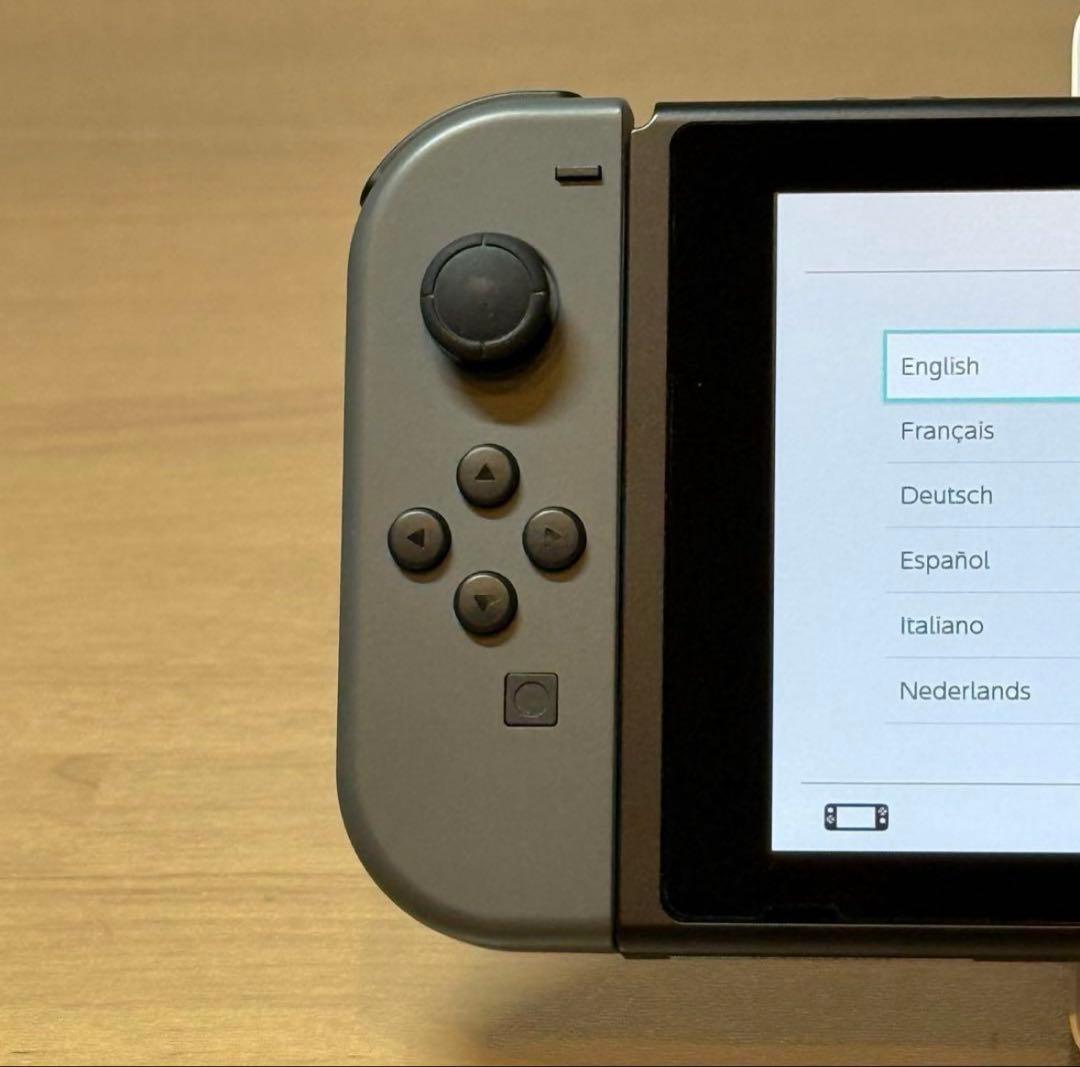 6-268 Switch 本体 新型 グレー 箱付き