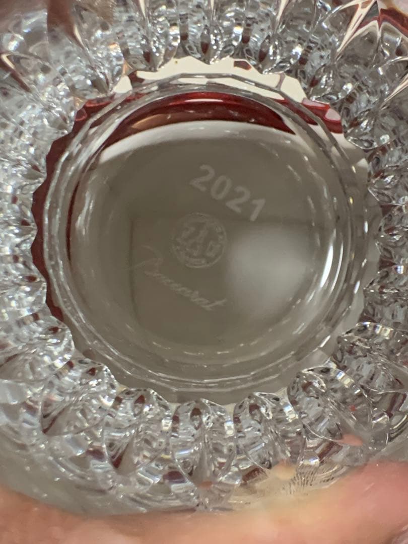 Baccarat◆グラス/2021 未使用