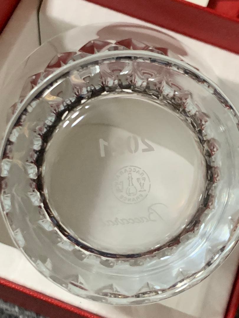 Baccarat◆グラス/2021 未使用