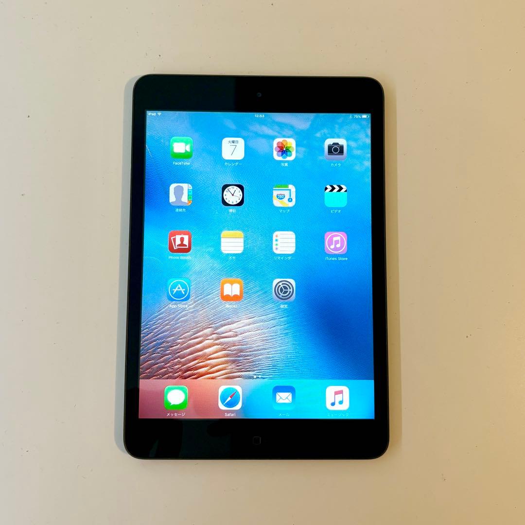 【美品】 Apple アップル iPad mini 第1世代 64GB ブラック
