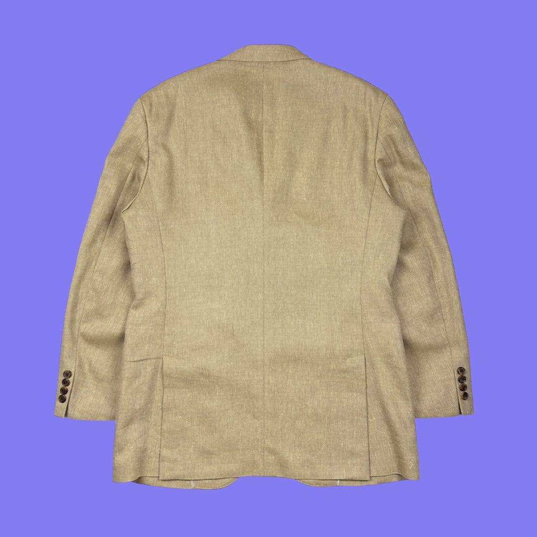 Polo Ralph Lauren ウールリネン 3つボタンテーラードジャケット