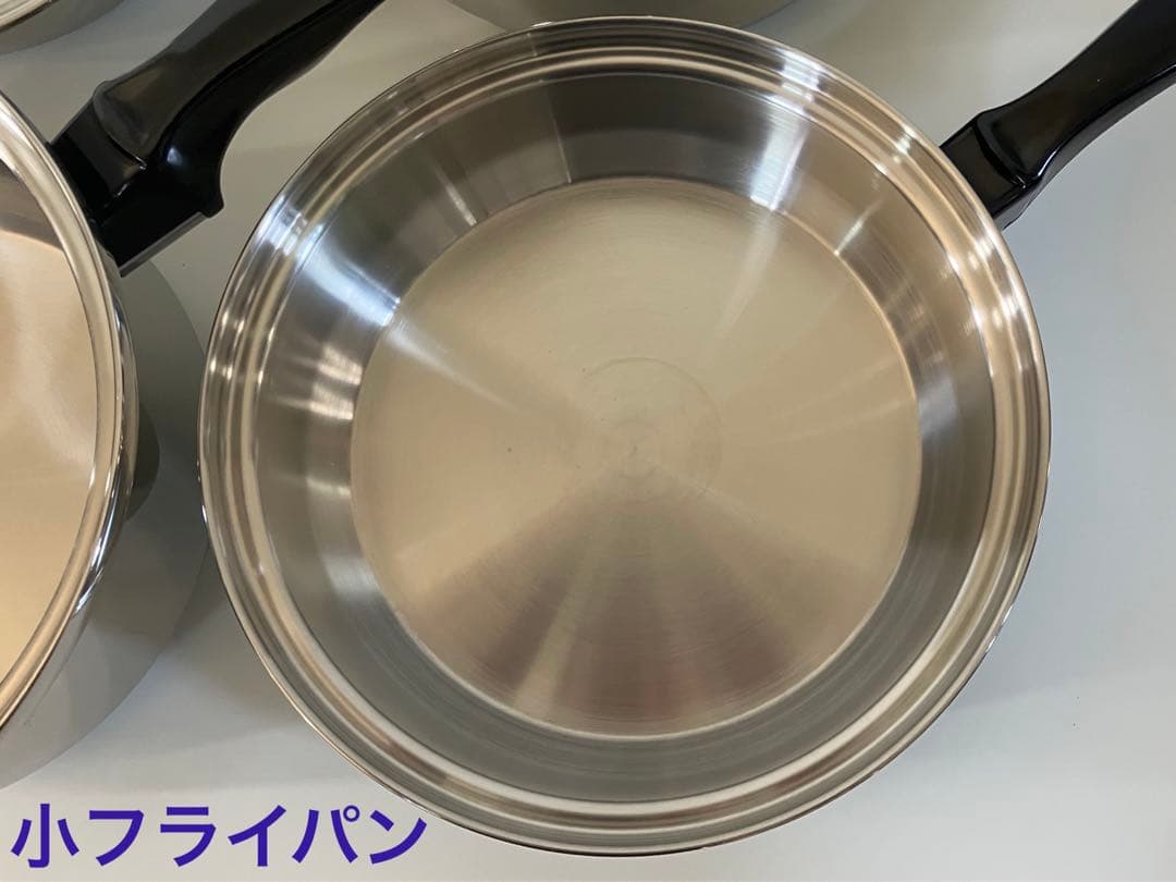 【極美品】インコア　IH対応　片手鍋 3コート、小フライパン、スチーマー
