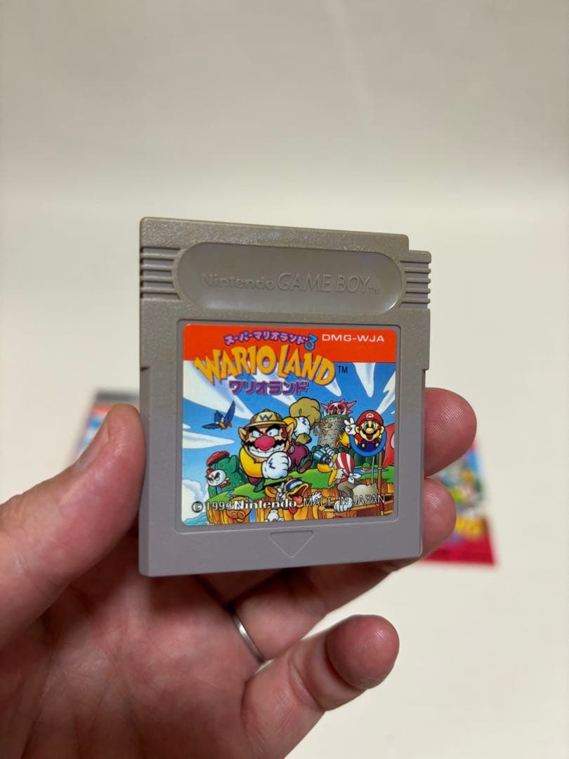 本体未使用　ゲームボーイ本体とゲームソフト4本セット