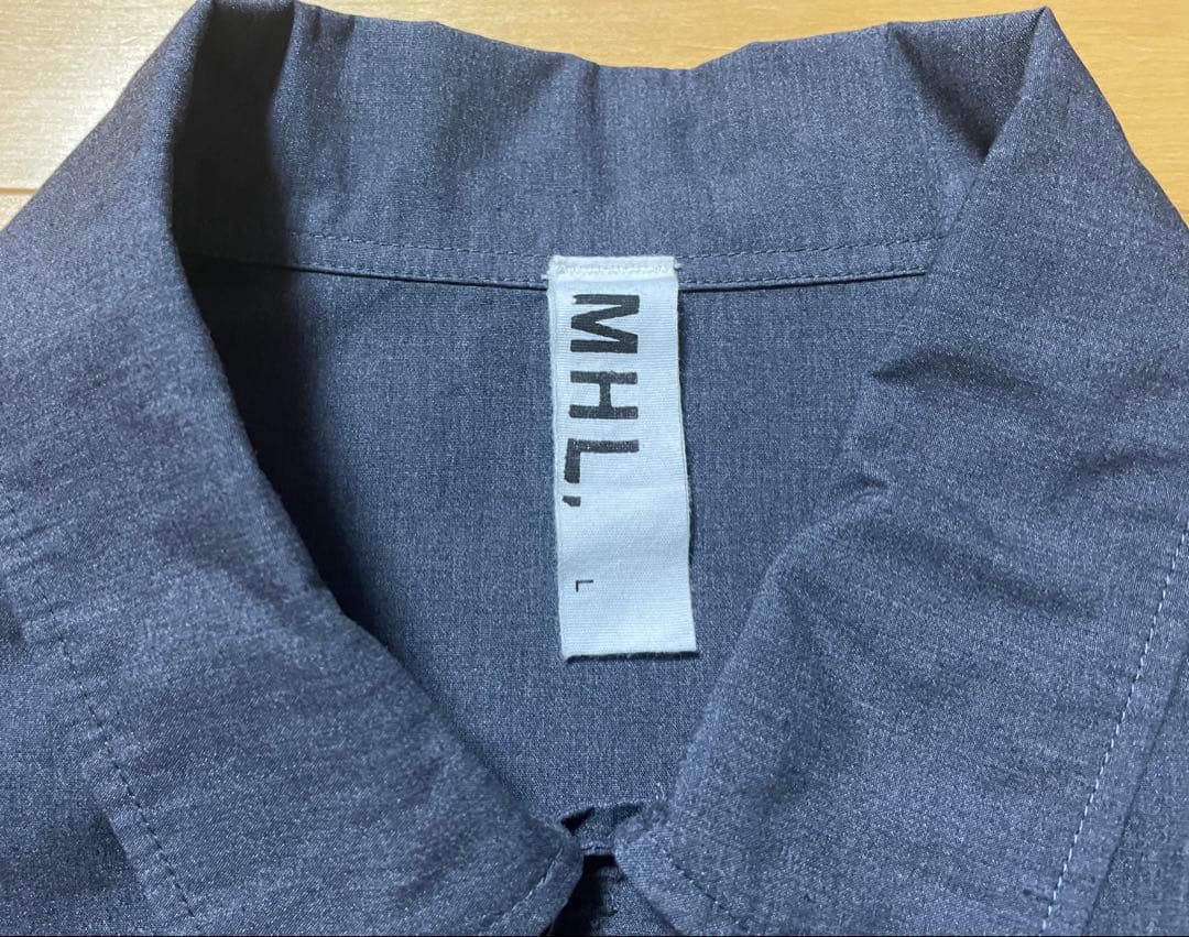 MHL. シャツジャケット グレー Ｌ