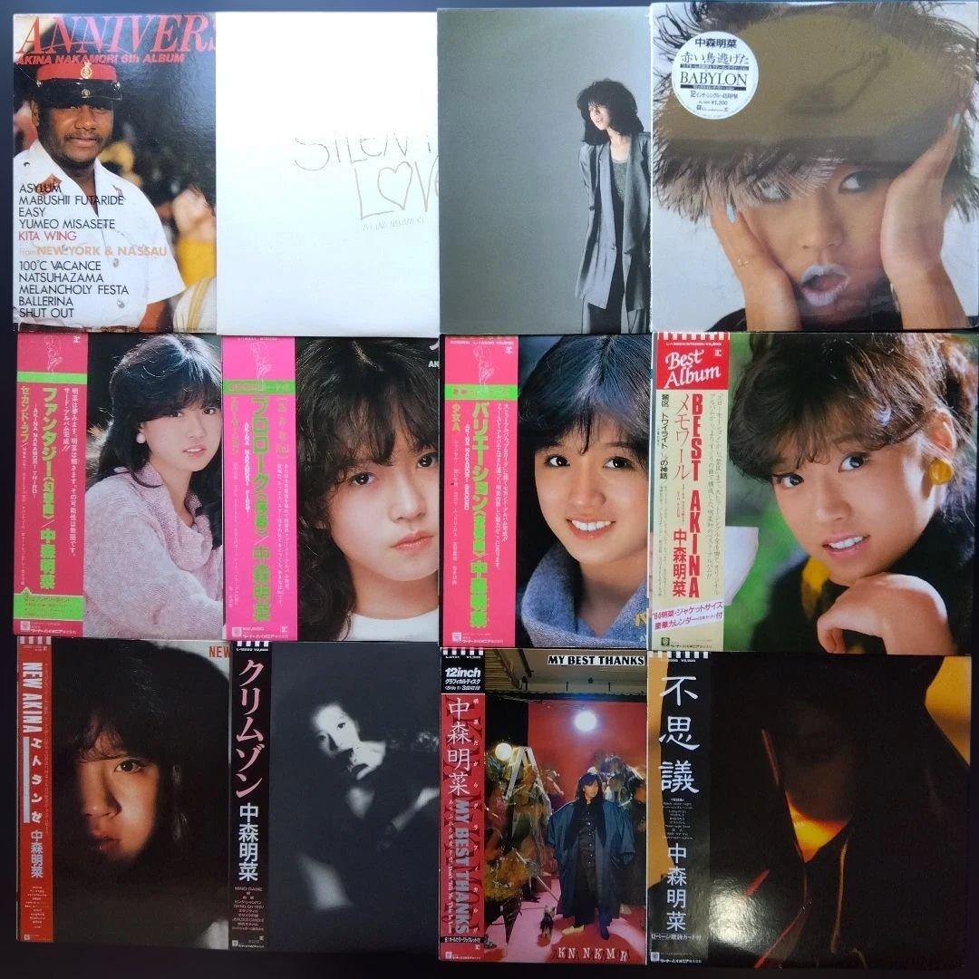 中森明菜LPレコード12枚