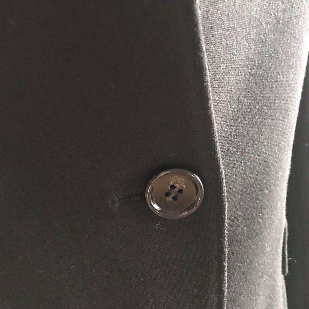 未使用品　ナラカミーチェ　ストレッチジャケット　黒　Ⅲサイズ　LL ゆったり