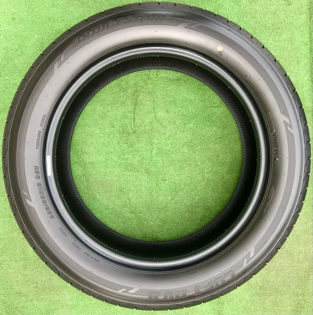 225/55 R18、BRIDGESTONEラジアルタイヤ2本2025年